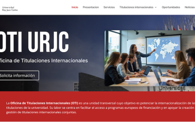 ¡Bienvenidos a la nueva web de la Oficina de Titulaciones Internacionales (OTI) de la URJC!